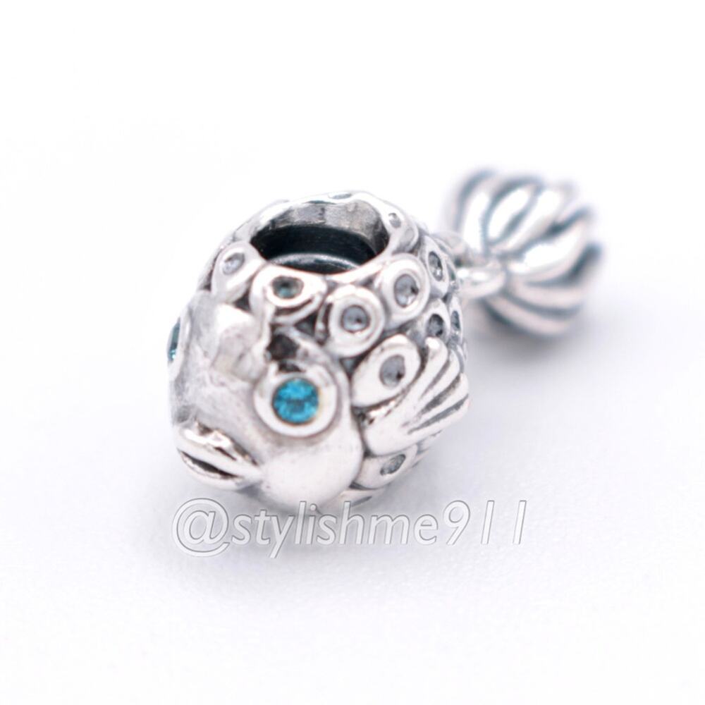 Authentic PANDORA Splish-Splash Fish Charm Pandora - 791108TPP - Picture 13 of 14